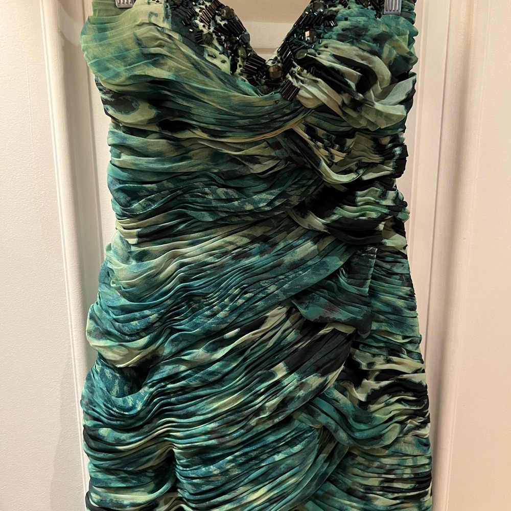 Alberto Malaki cocktail beaded dress